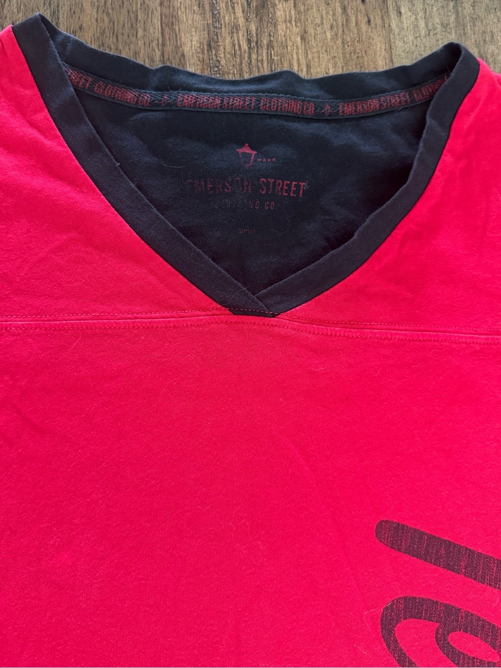 Emerson Street Clothing Co. Texas Tech Red Raiders Tee Dress Small Sleep Shirt - Picture 5 of 10